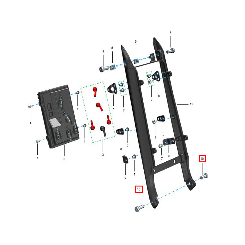 Bullone (DIN7984-2002)M8×16 (28-32N.m)