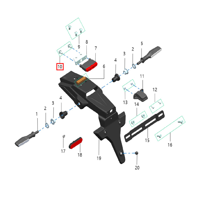 Bullone (GB/T2672 M4*10)