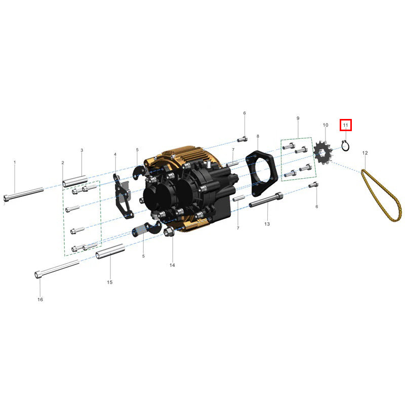 Anello di sicurezza GB/T894.1 φ20