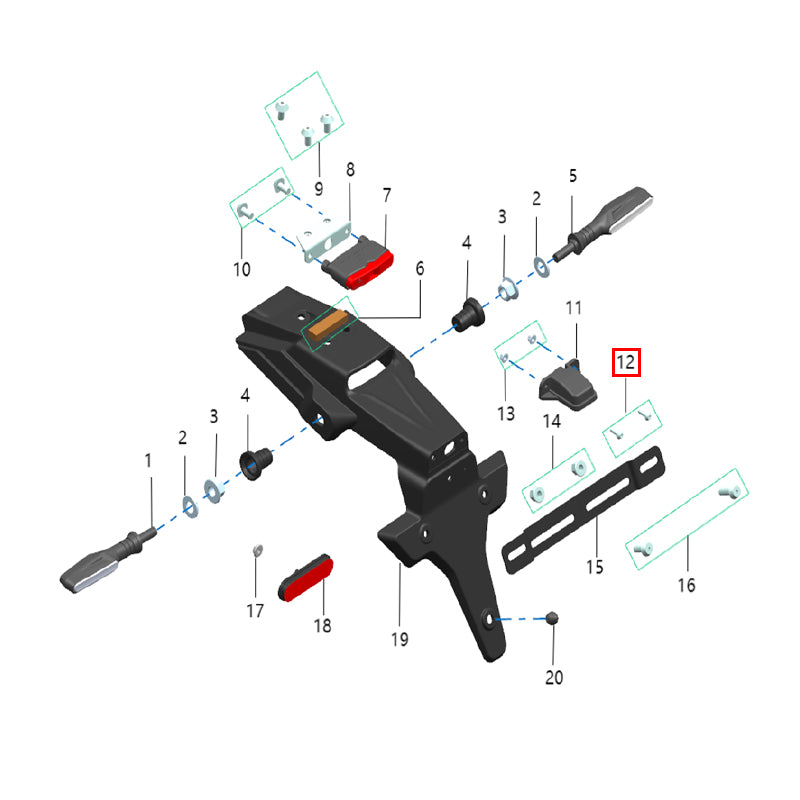 Bullone (GB/T2672 M4*12)