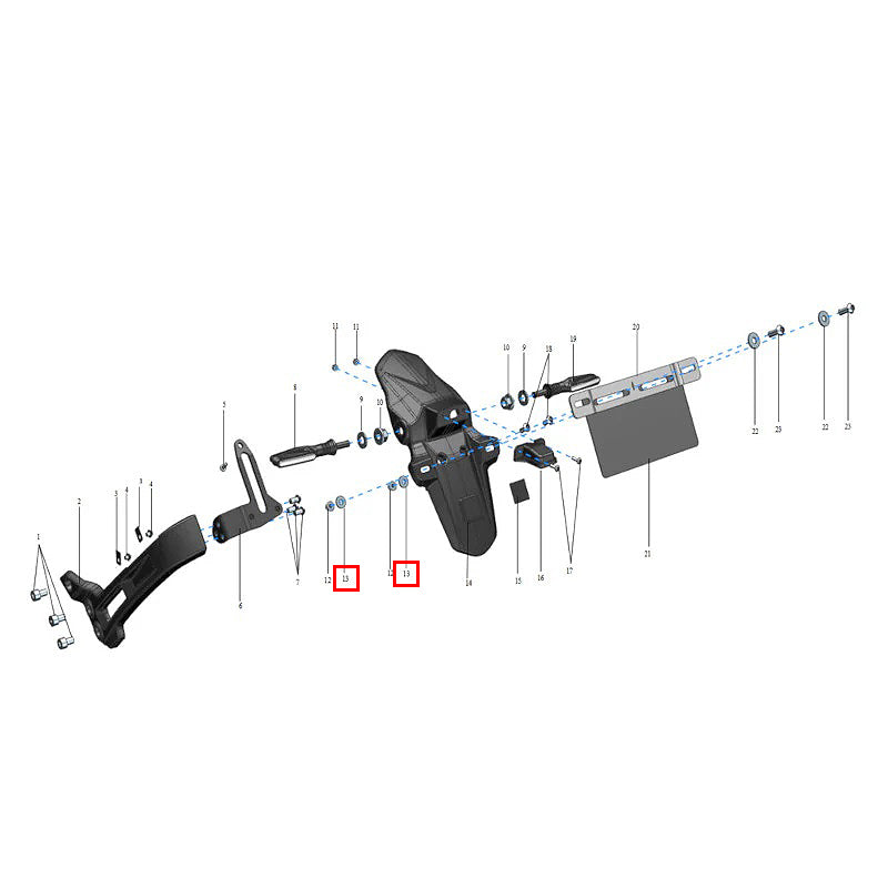 Rondella (GB/T 97.1)Φ6×Φ16×1
