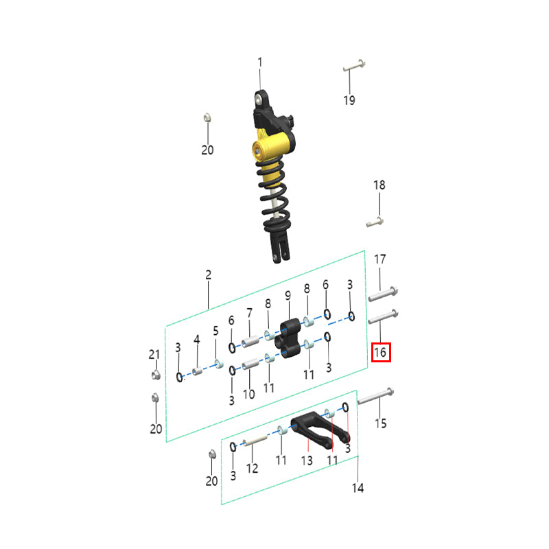 Bullone M10×80
