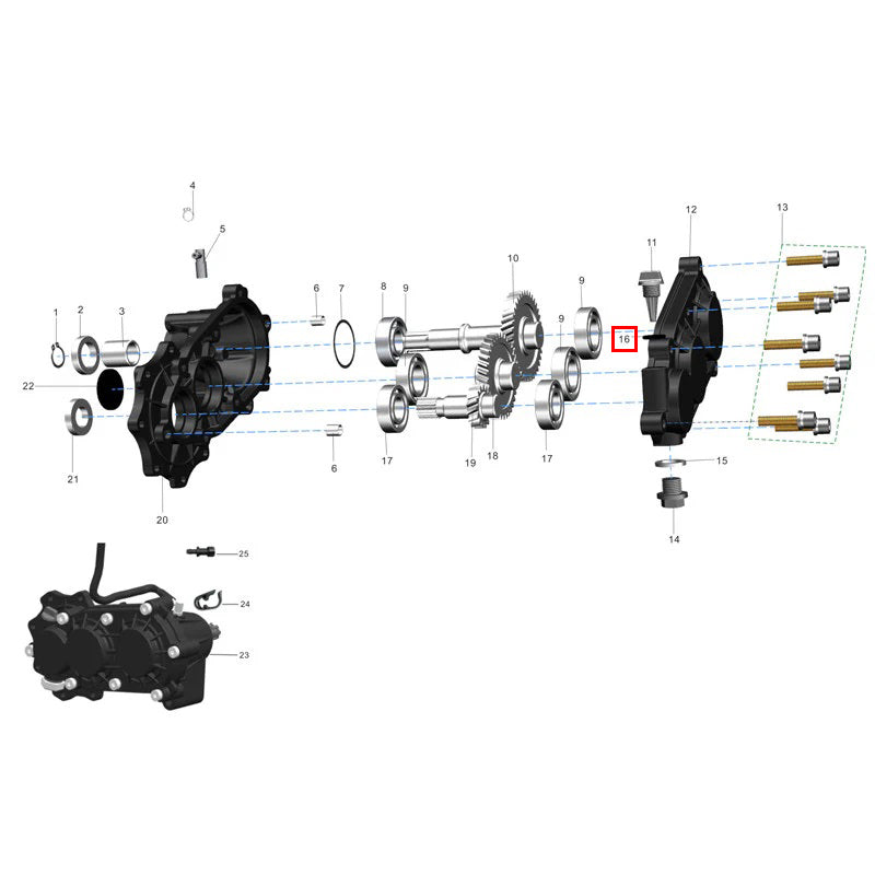 Guarnizione ad anello O 3452.1 (13.2×2.65)