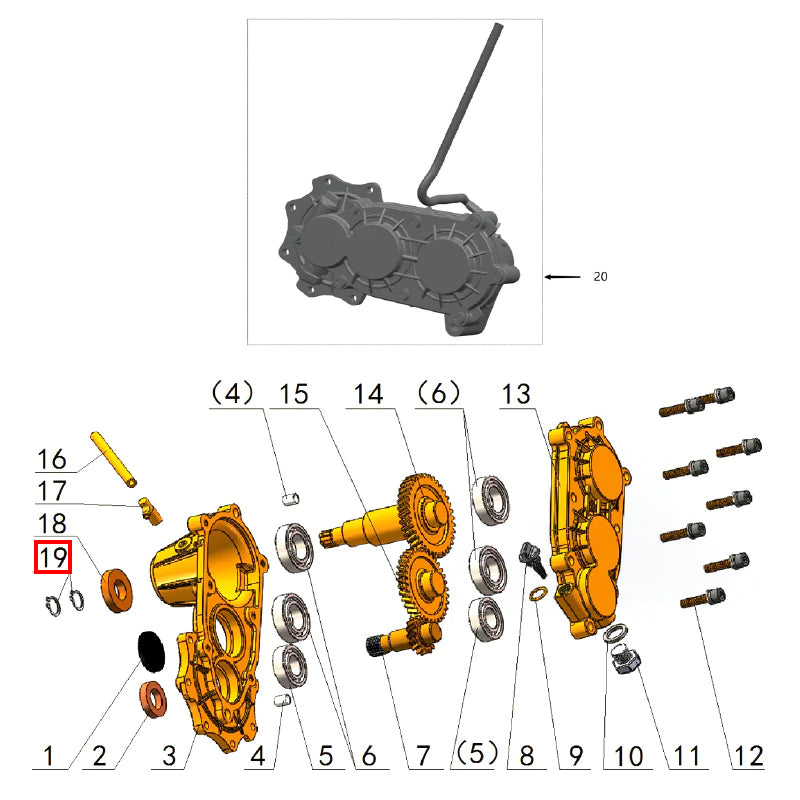 Circlip GB/894.1-17
