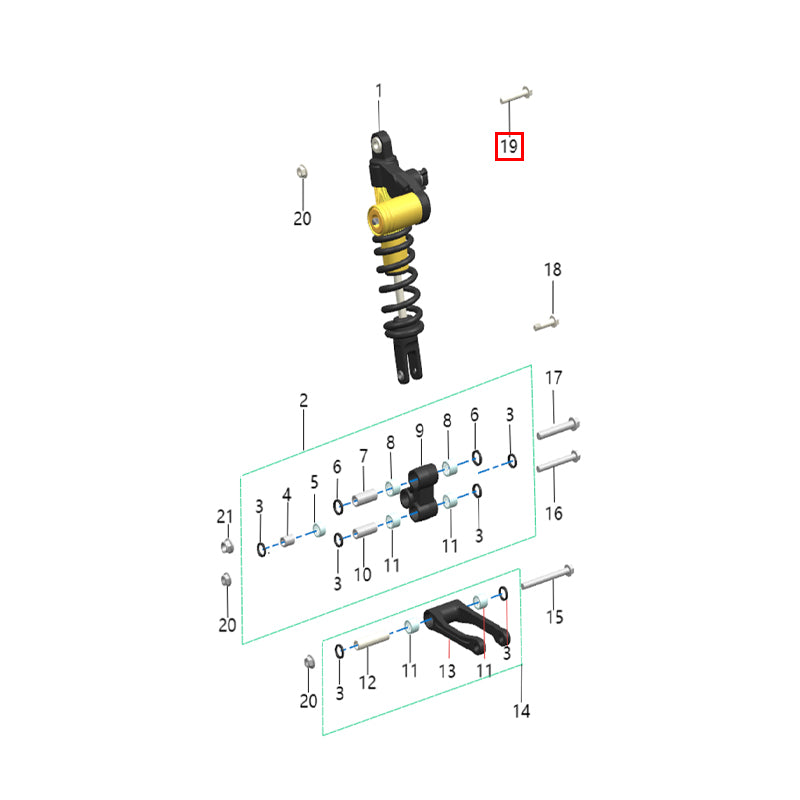 Bullone M10×55