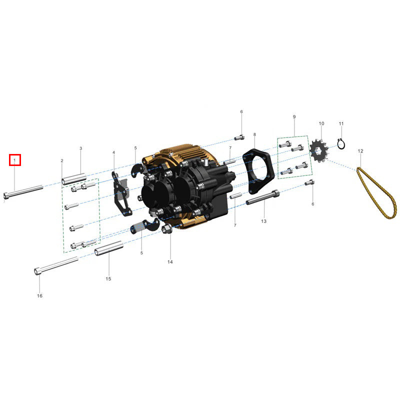 Bullone GB/T70.1 (M8*75)