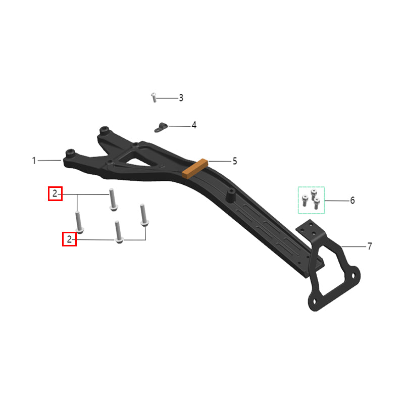 Bullone M6×25