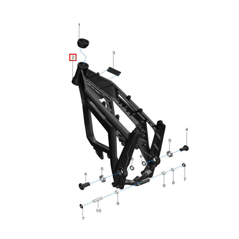 Chassis Anodizzato nero - PRO