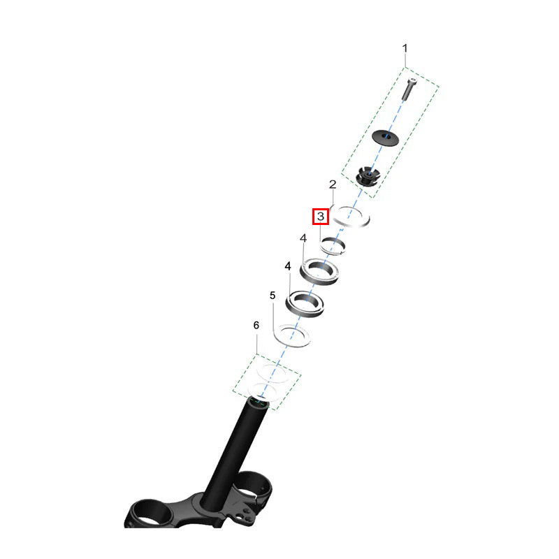 Anello elastico spaccato