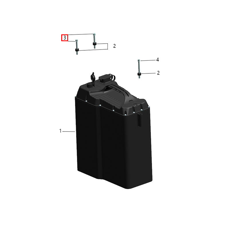 Bullone M6×55