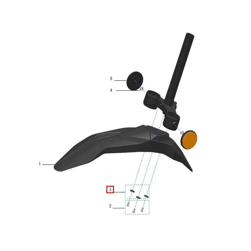 Rondella GB/T 97,1 (6Φ*Φ16*1)
