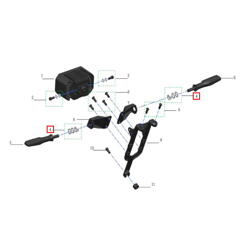 Rondella della cartuccia dell'indicatore di direzione GB/T97.1 Φ10