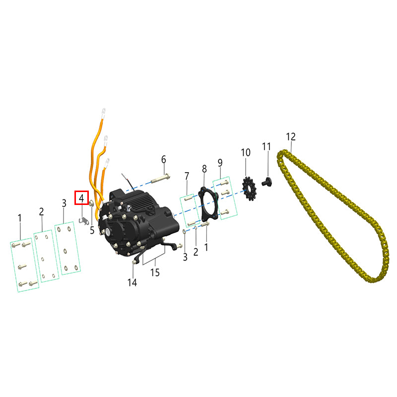 Clip per sfiato gas