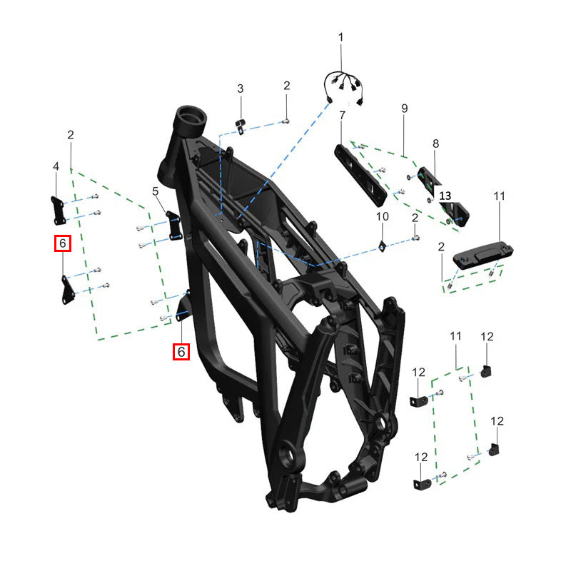 Supporto inferiore del controller