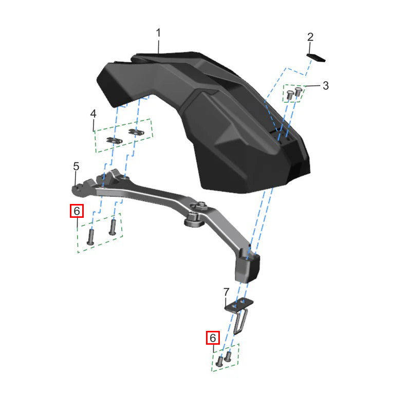 Bullone GB/T 70.2(M6*20)
