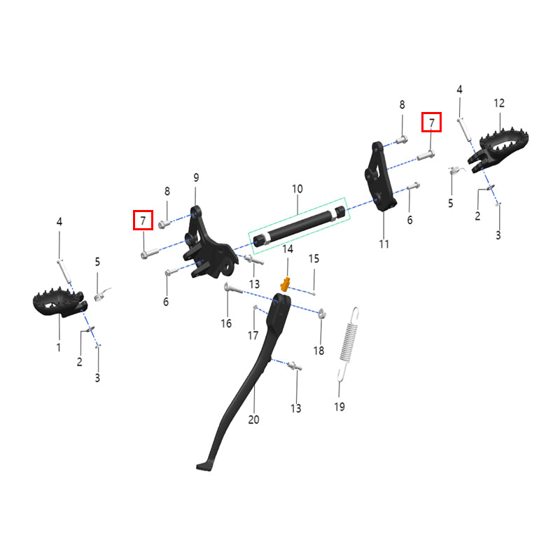 Bullone M8×25