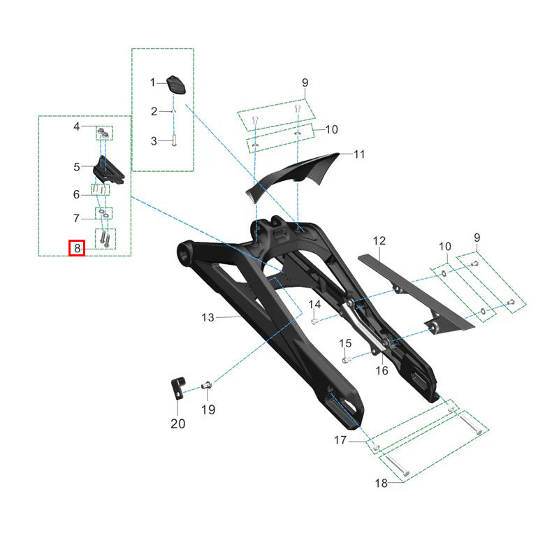 Bullone GB/T 70.2(M6*20)
