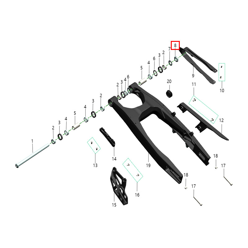 Dado M14x1.5