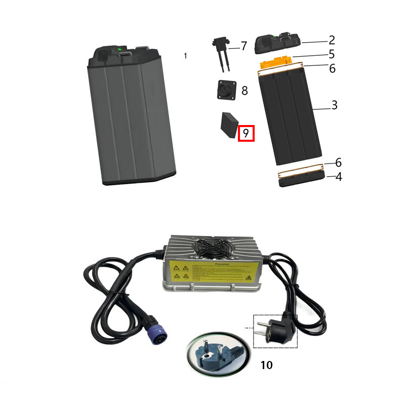 Gommino antiscivolo Batteria DM337