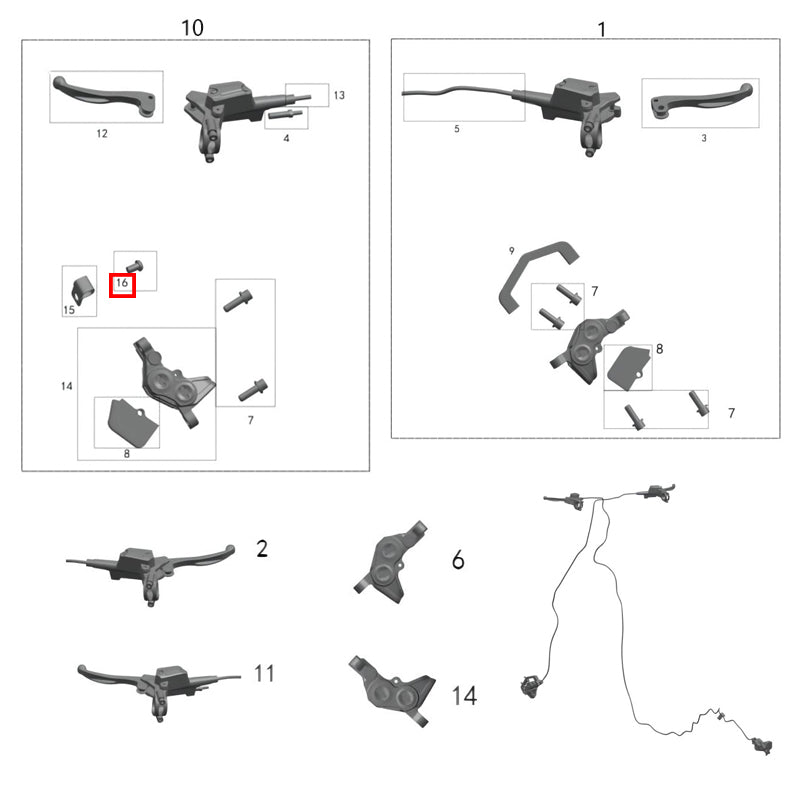 Bullone di fissaggio GB/T70.2 (M6*10)