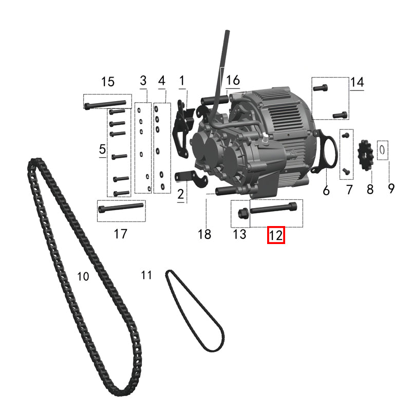 Bullone GB/T70.1 (M10*80)