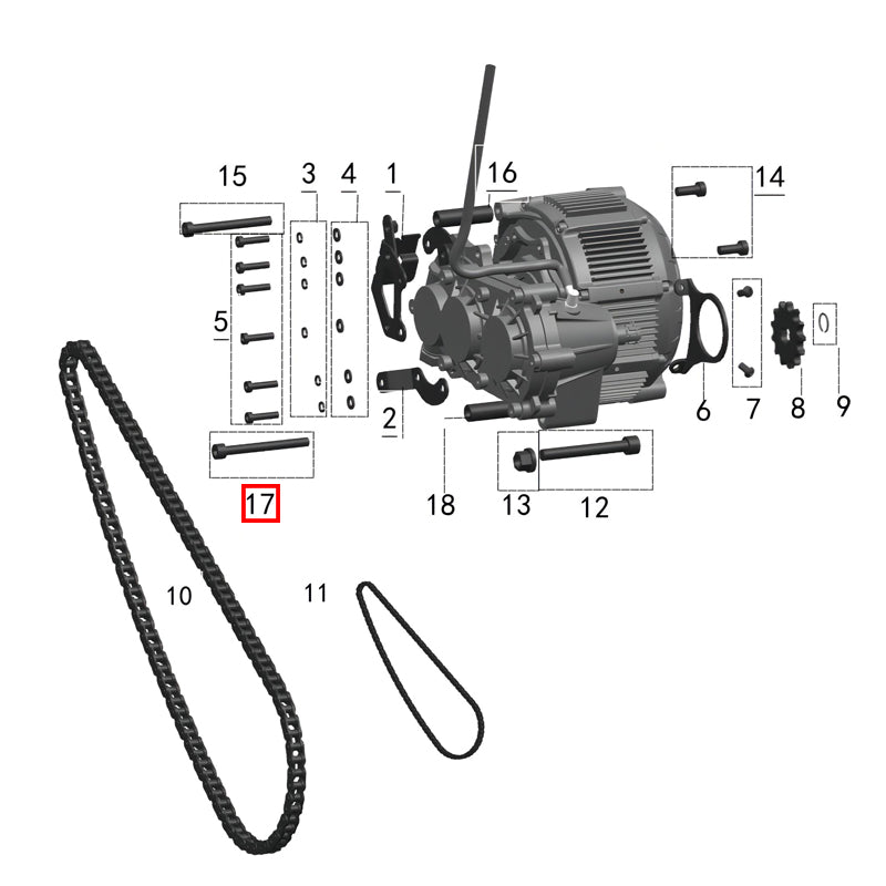 Bullone GB/T70.1 (M8*80)