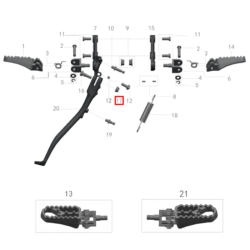 Dado GB/T6187.1 (M8)