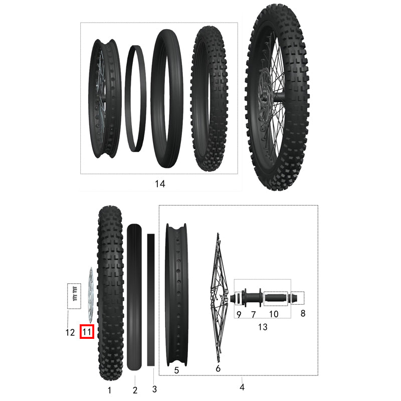 Disco freno anteriore TL3000