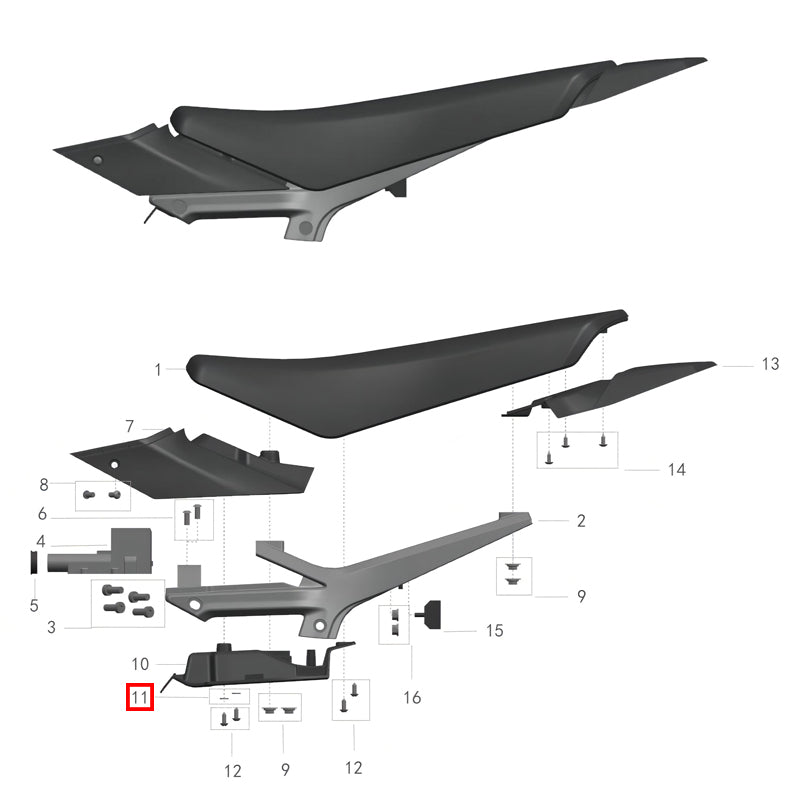 Rondella in silicone (Ø10*Ø5*1.9)