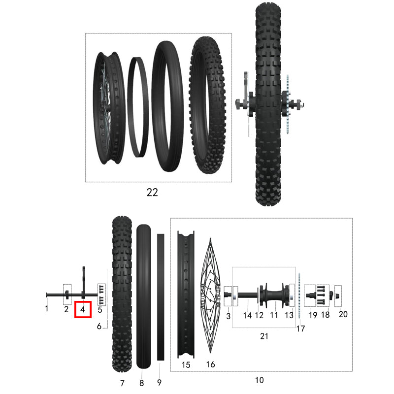 Supporto pinza freno posteriore TL3000