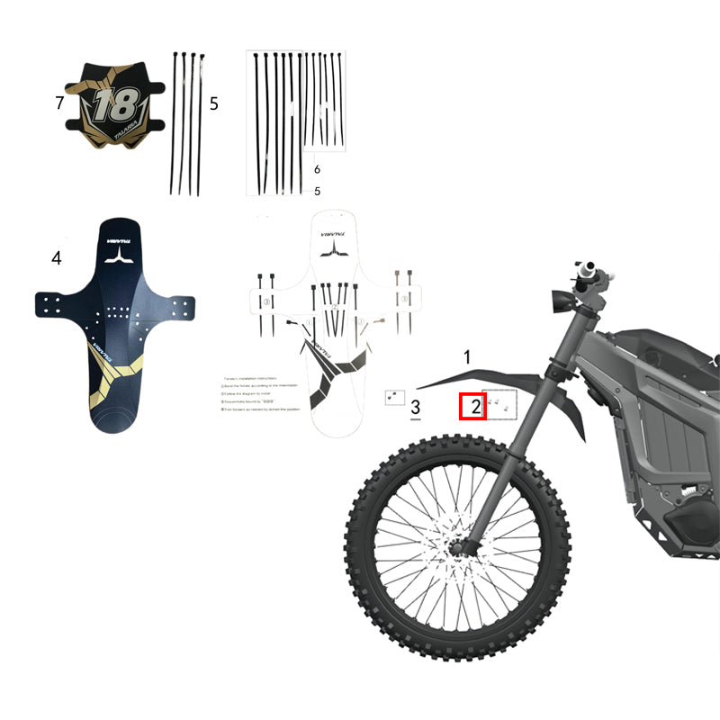 Vite fissaggio piastra parafango anteriore GB/T70.2 (M6*14)