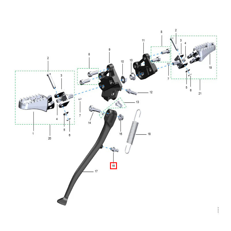 Perno φ13×30