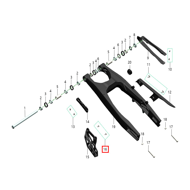Bullone M6×20
