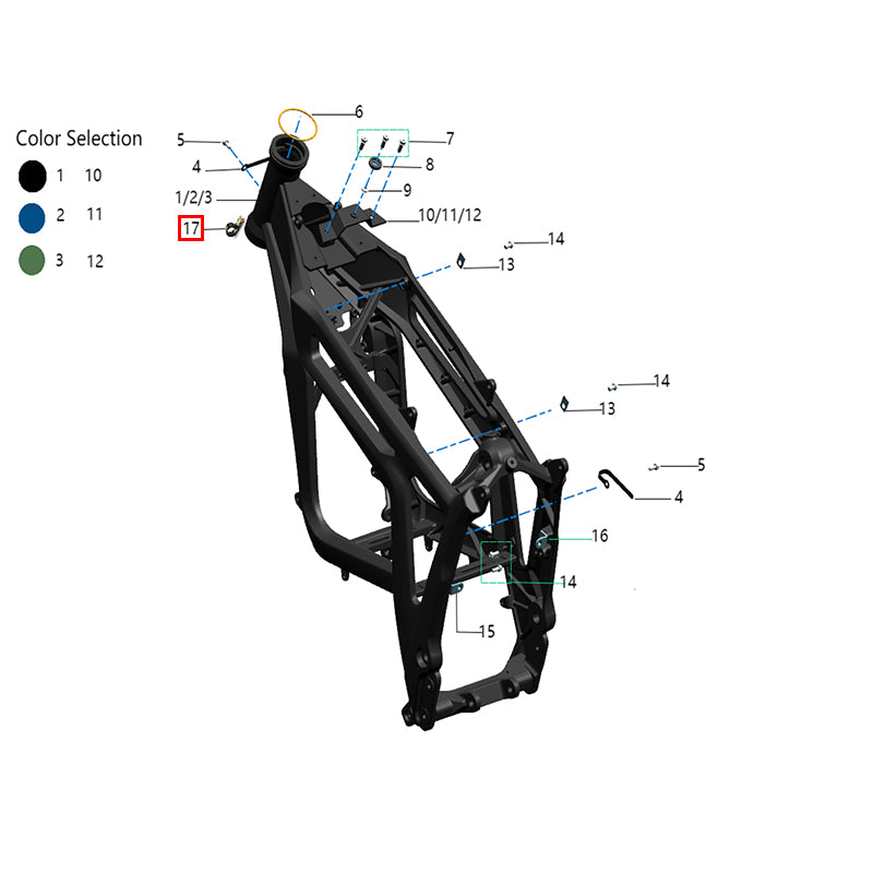 Morsetto per cavi Tipo R R18×φ8