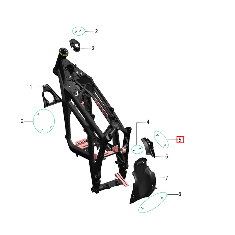 Bullone M6×8